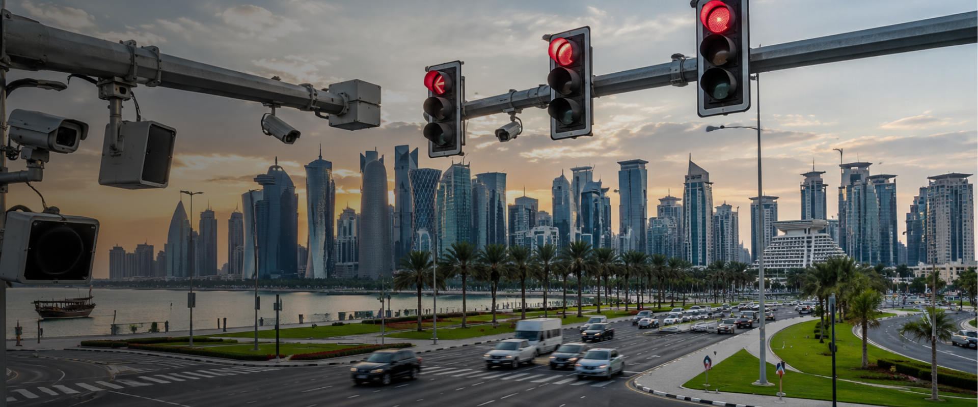 Speed & Red-Light Enforcement Systems in Qatar